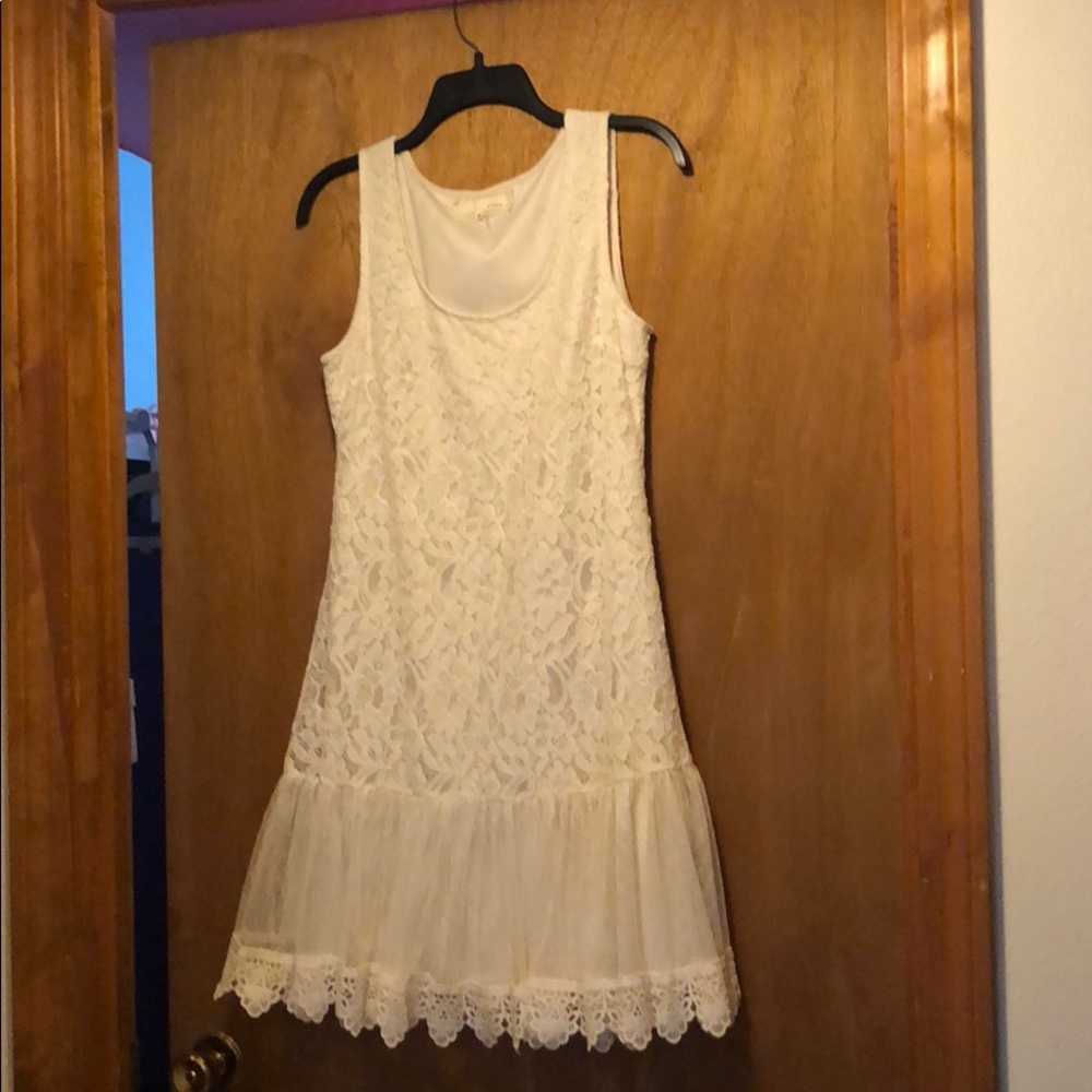 A’reve cream lace dress
